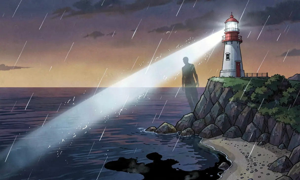 The Shadow of the Lighthouse